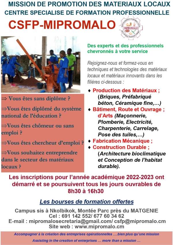 Rentrée académique 2022-2023